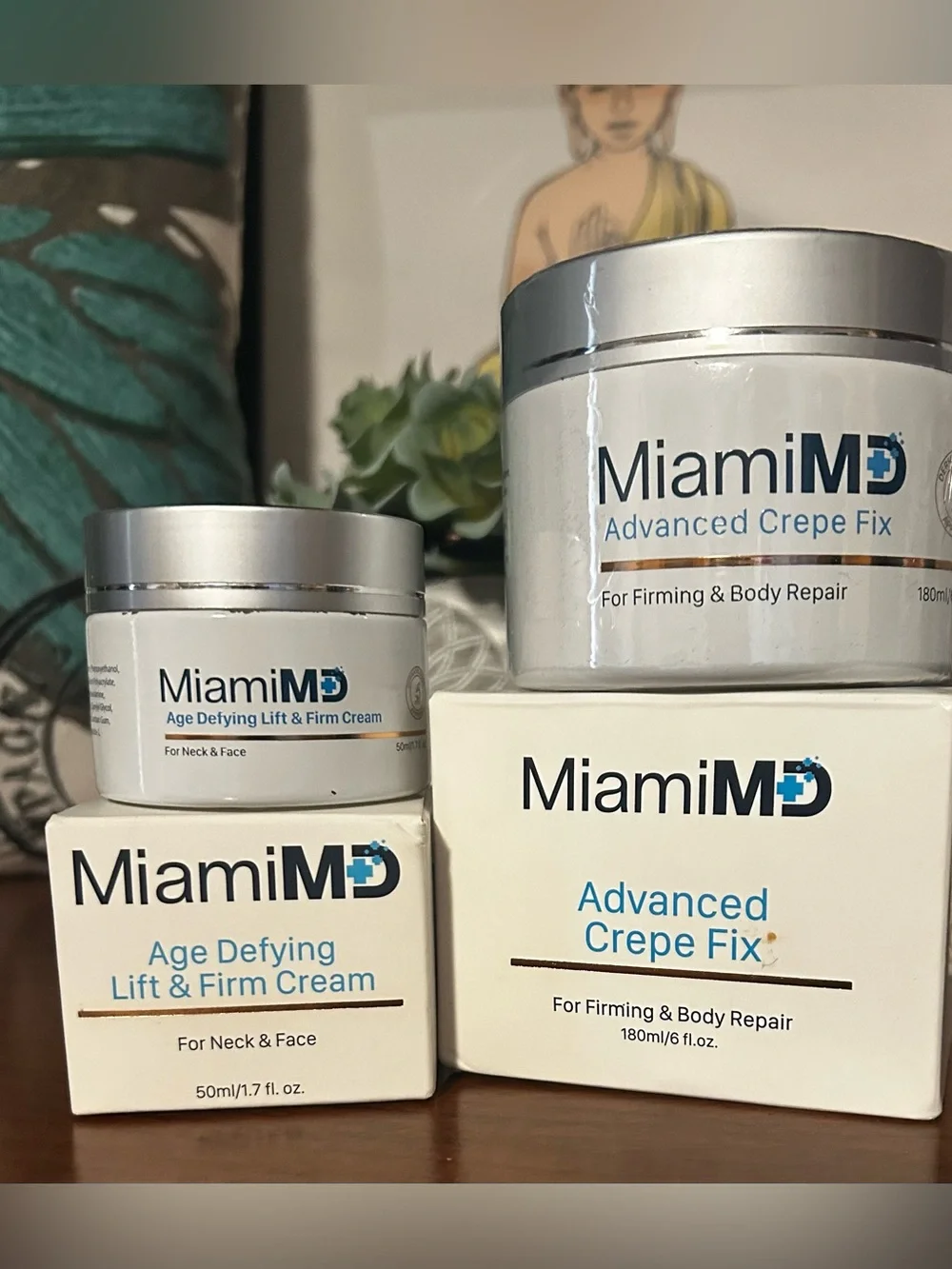Miami MD Advanced Crepe Fix + Age Defying Lift & Firm Cream